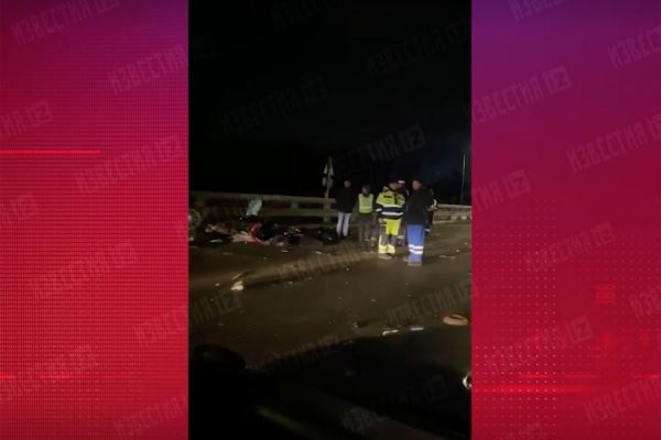 Двое полицейских погибли в результате аварии на ЦКАД недалеко от Истры 