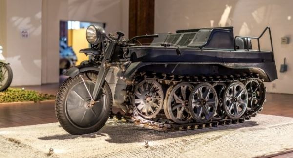 Гусеничный Kettenrad — самый необычный мотоцикл 20 века