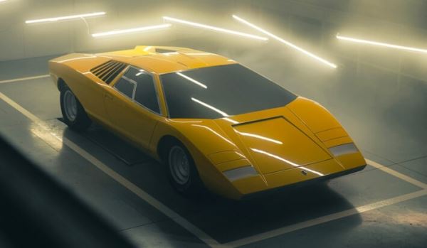 Lamborghini представила копию своего первого суперкара Countach LP 500