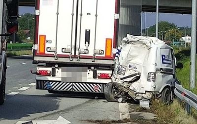 В Польше грузовик сбил насмерть дорожного рабочего из Украины